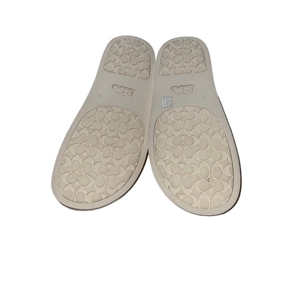 NWT Coach Chalk Pink Zulu Floral Women Slip On Slide Size 10 - Picture 8 of 9